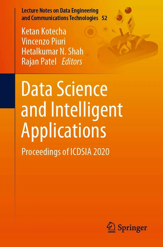 Springer Data Science and Intelligent Applications ICDSIA 2020