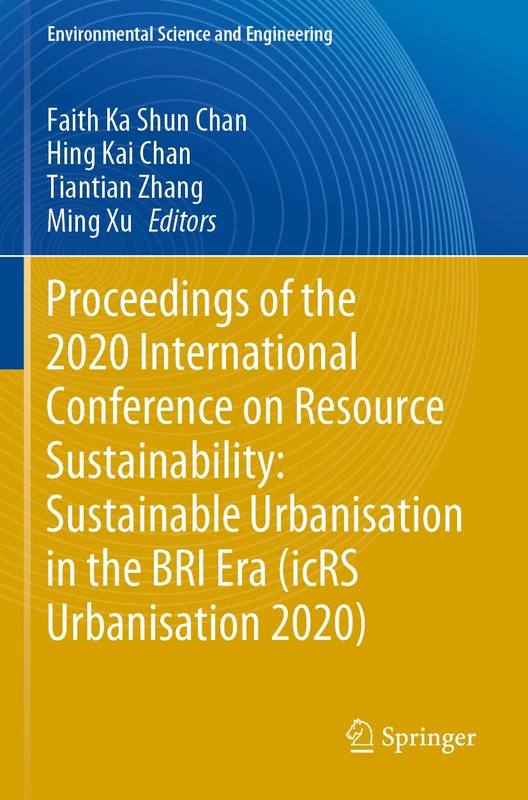 Springer - Sustainable Urbanisation in the BRI Era Book