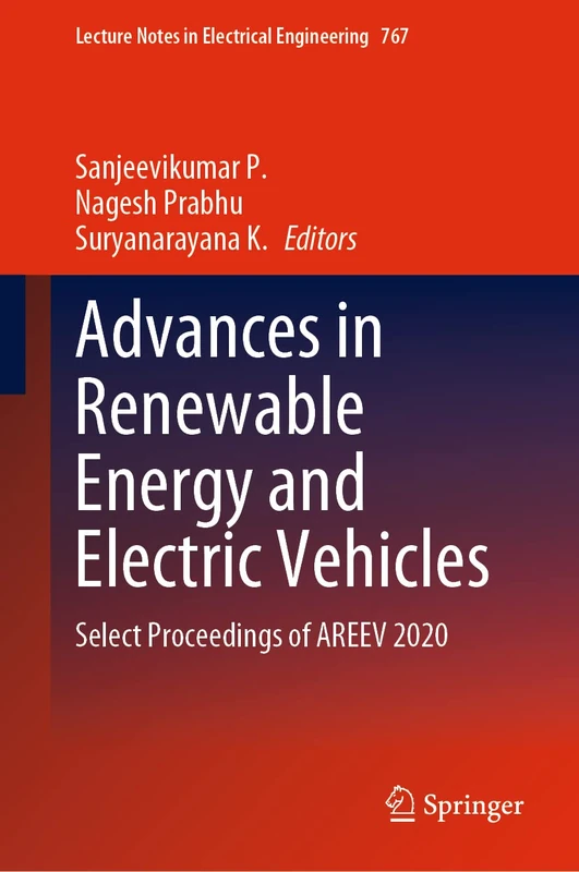 Springer Advances in Renewable Energy and Electric Vehicles 767