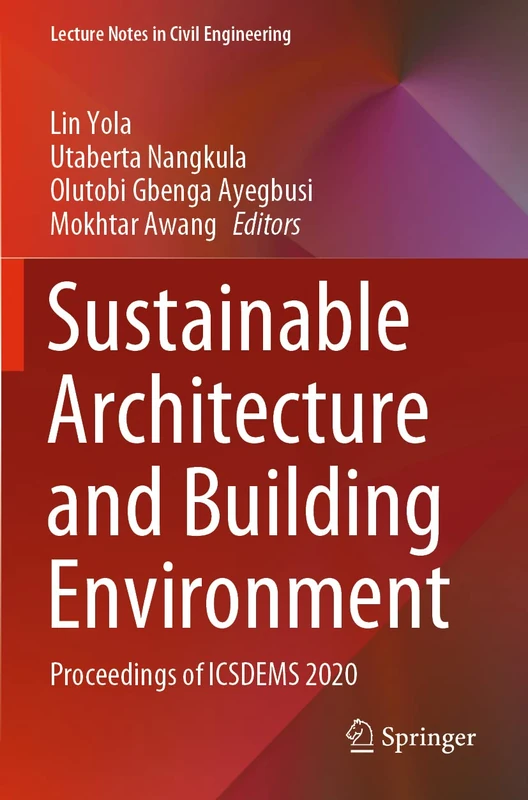 Springer Sustainable Architecture and Building Environment 161