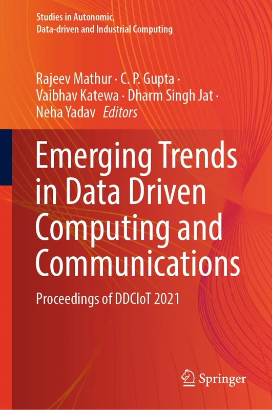 Springer Emerging Trends in Data Driven Computing and IoT