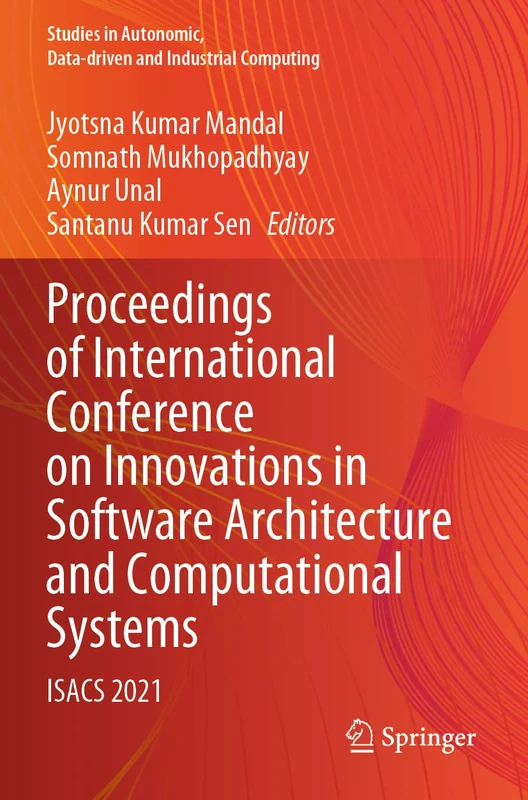 Springer ISACS 2021 - Software Architecture Conference Book