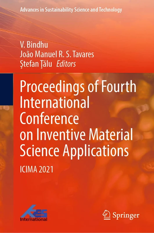 Springer ICIMA 2021 - Inventive Material Science Applications