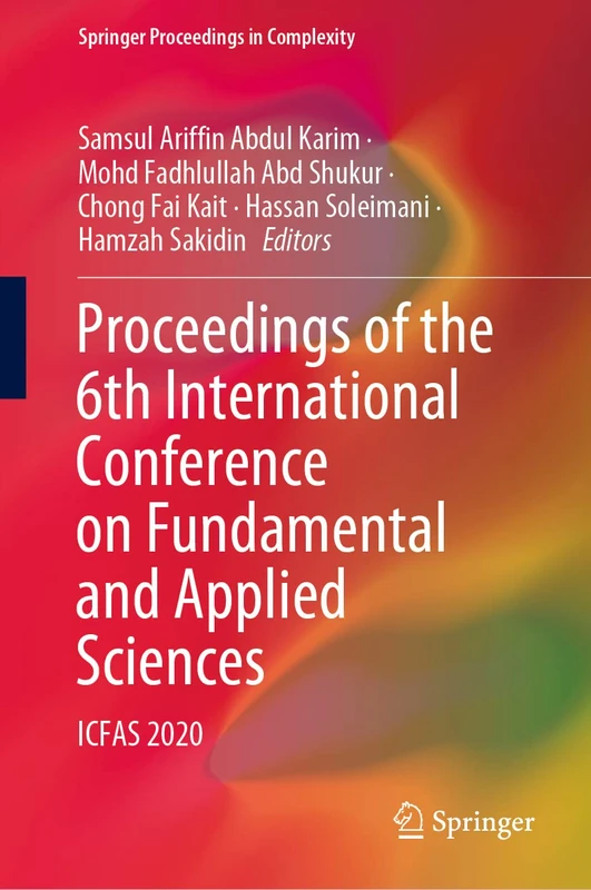 Springer ICFAS 2020 - Fundamental and Applied Sciences Book - Image 1