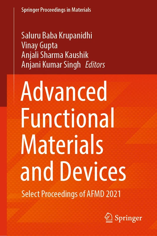 Springer Advanced Functional Materials and Devices AFMD 2021