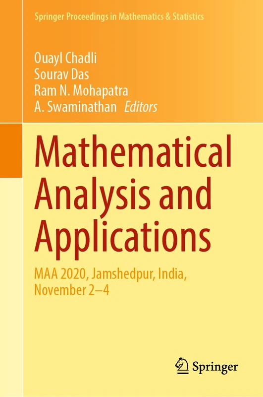 Springer Mathematical Analysis and Applications: MAA 2020