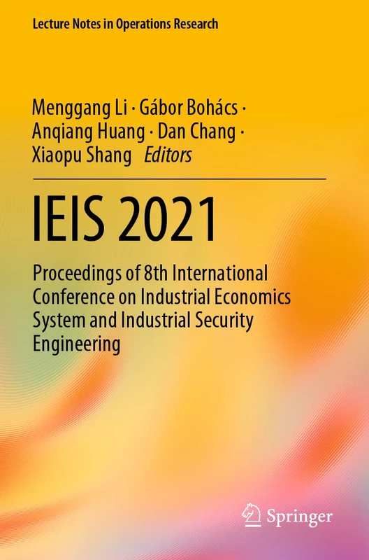 Springer IEIS 2021 - Industrial Economics and Security Book - Image 1