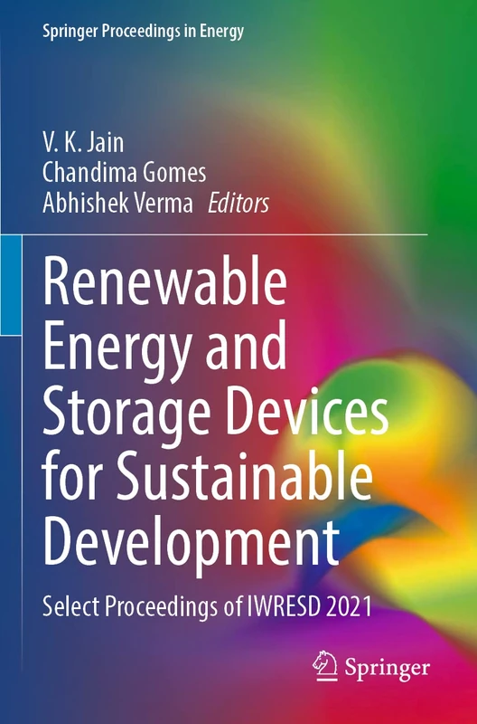 Springer Renewable Energy and Storage Devices Proceedings Book