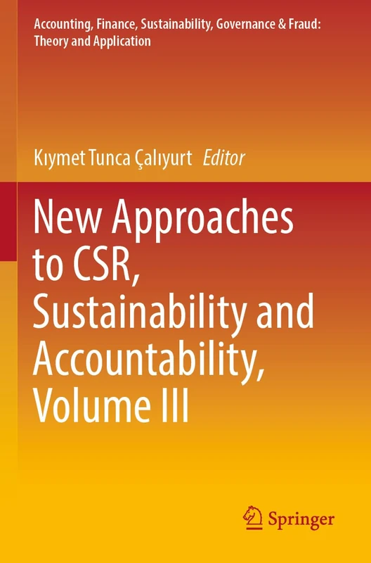 Springer New Approaches to CSR, Sustainability and Accountability