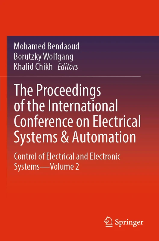 Springer - International Conference Electrical Systems Vol 2