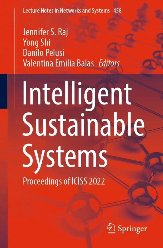 Springer Intelligent Sustainable Systems ICISS 2022 Book
