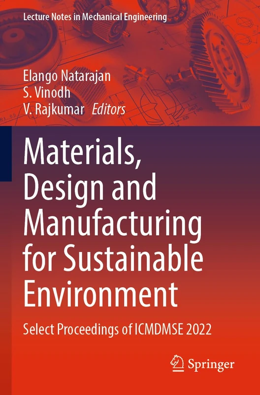 Springer Materials, Design and Manufacturing for Sustainable Env