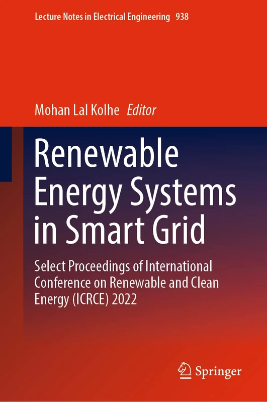 Springer Renewable Energy Systems in Smart Grid - ICRCE 2022