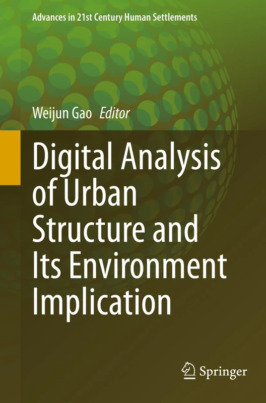 Springer Digital Analysis of Urban Structure Book