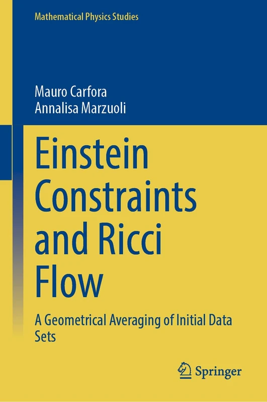 Einstein Constraints and Ricci Flow: A Geometrical Averaging of Initial Data Sets (Mathematical Physics Studies) - Image 1