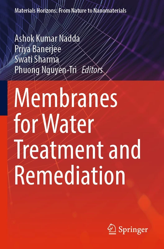 Springer - Membranes for Water Treatment and Remediation Book