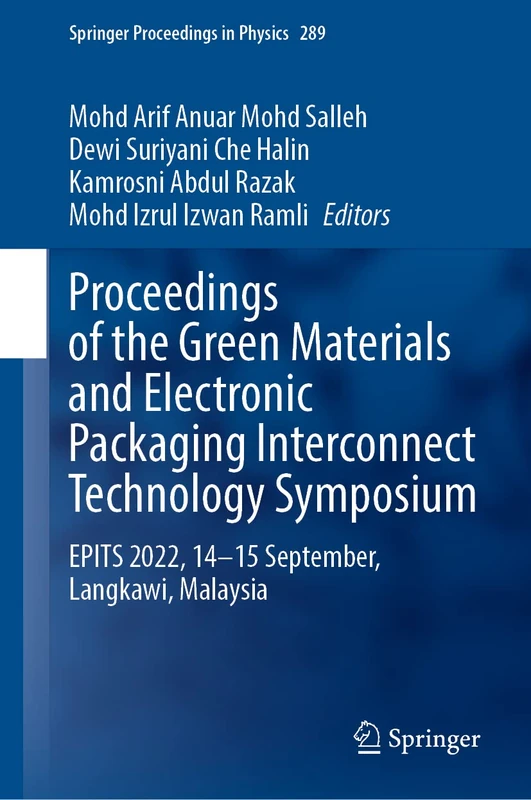 Springer EPITS 2022 Proceedings - Green Materials Symposium