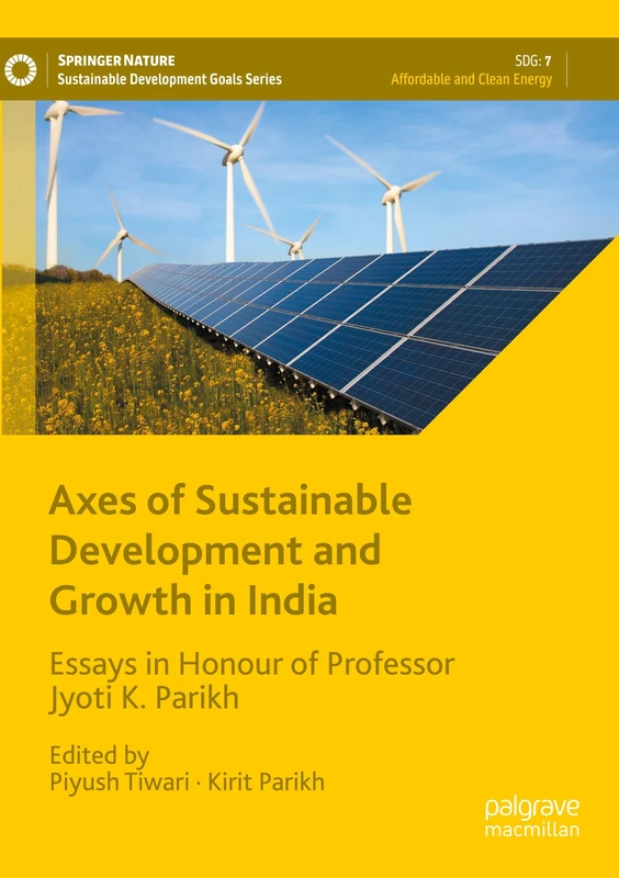Axes of Sustainable Development and Growth in India: Essays in Honour of Professor Jyoti K. Parikh (Sustainable Development Goals Series)