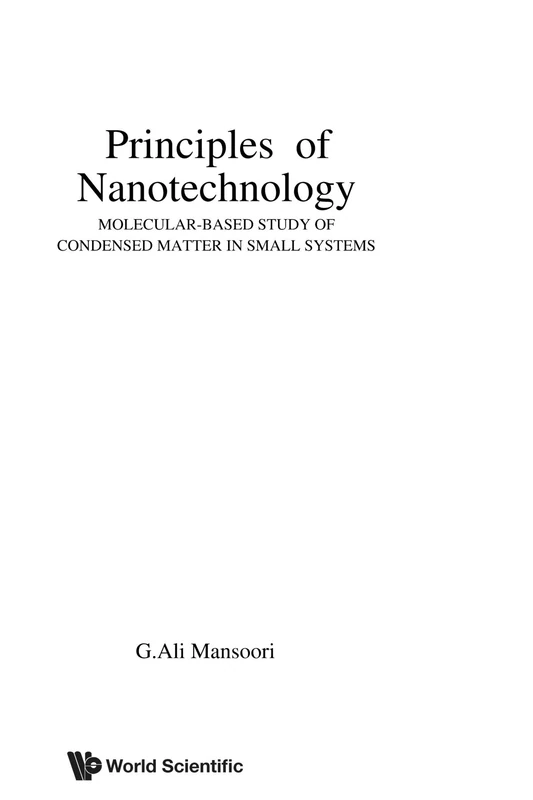 Principles of nanotechnology: molecular based study of condensed matter in small systems - Image 1