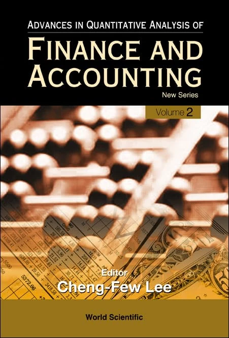 Advances In Quantitative Analysis Of Finance And Accounting - New Series (Vol. 2) - Image 1