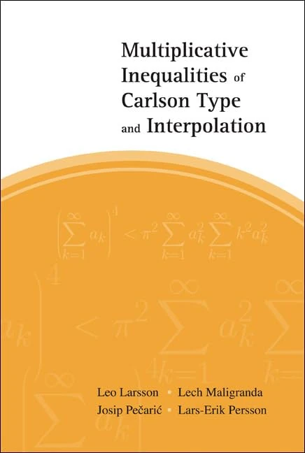 Multiplicative Inequalities Of Carlson Type And Interpolation - Image 1