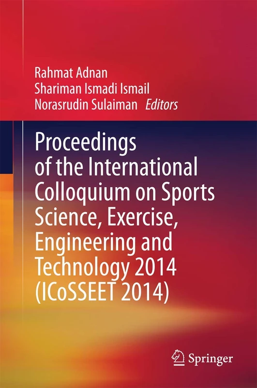 Springer - ICoSSEET 2014 Proceedings - Sports Science Research