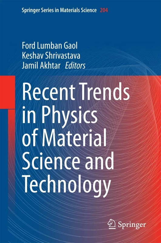 Recent Trends in Physics of Material Science and Technology: 204 (Springer Series in Materials Science, 204)