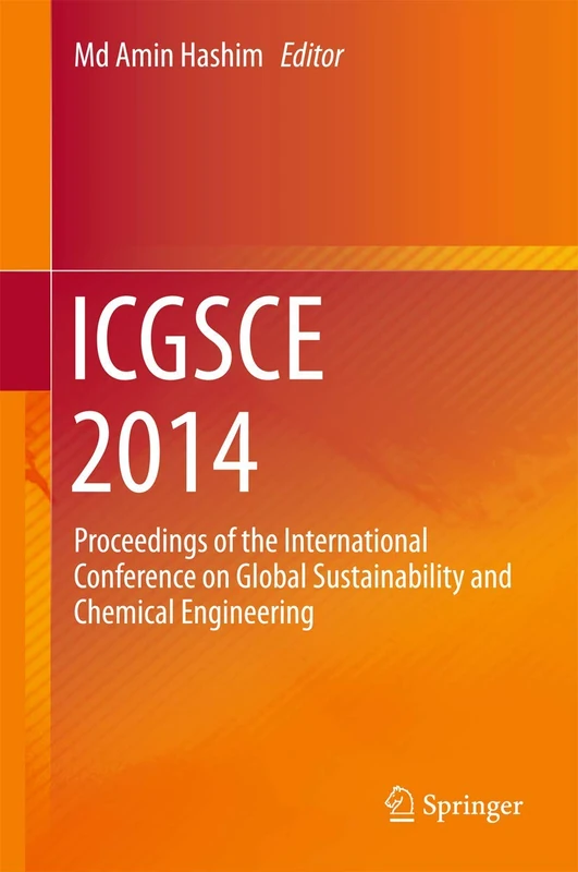 Springer ICGSCE 2014 - Global Sustainability & Chemical Engineering