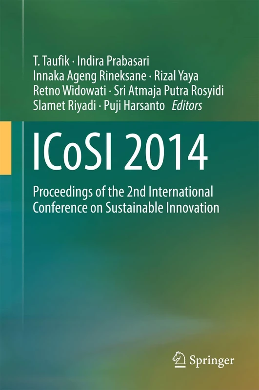ICoSI 2014: Proceedings of the 2nd International Conference on Sustainable Innovation - Image 1