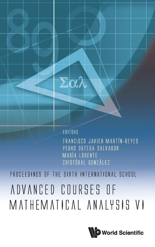 Advanced Courses of Mathematical Analysis VI: Proceedings of the Sixth International School