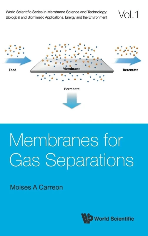 Membranes For Gas Separations: 1 (World Scientific Series In Membrane Science And Technology: Biological And Biomimetic Applications, Energy And The Environment)