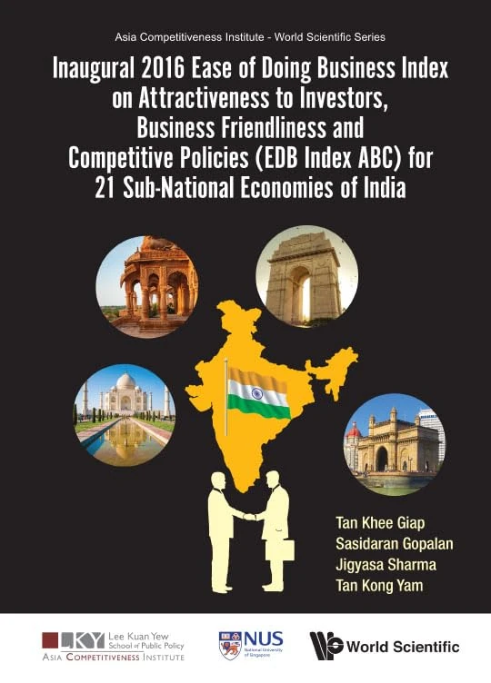 Inaugural 2016 Ease of Doing Business Index on Attractiveness to Investors, Business Friendliness and Competitive Policies (EDB Index ABC) for 21 ... Institute - World Scientific Series) - Image 1