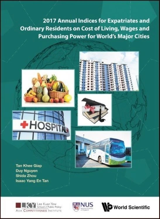 2017 Annual Indices For Expatriates And Ordinary Residents On Cost Of Living, Wages And Purchasing Power For World's Major Cities - Image 1