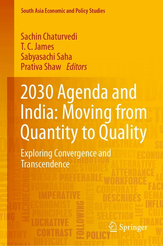 2030 Agenda and India: Moving from Quantity to Quality: Exploring Convergence and Transcendence (South Asia Economic and Policy Studies)