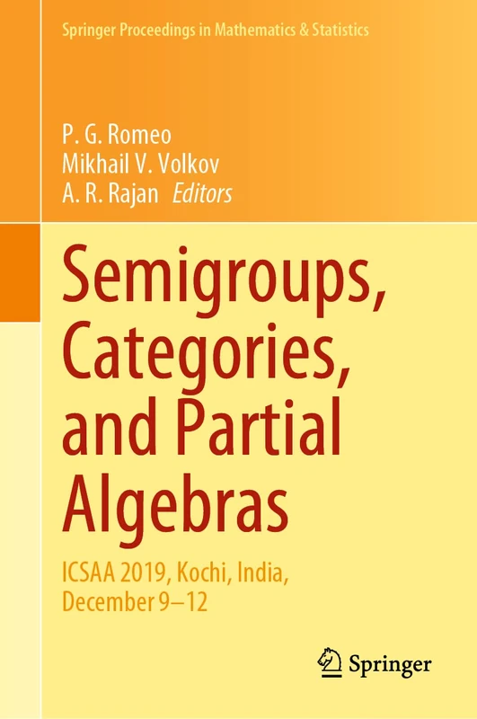 Springer Semigroups, Categories, and Partial Algebras - Vol 345