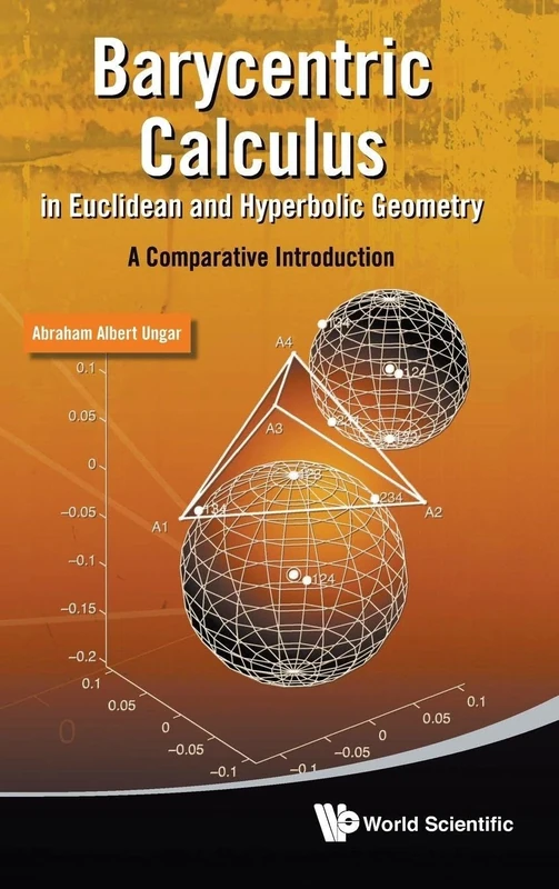 Barycentric calculus in euclidean and hyperbolic geometry: a comparative introduction