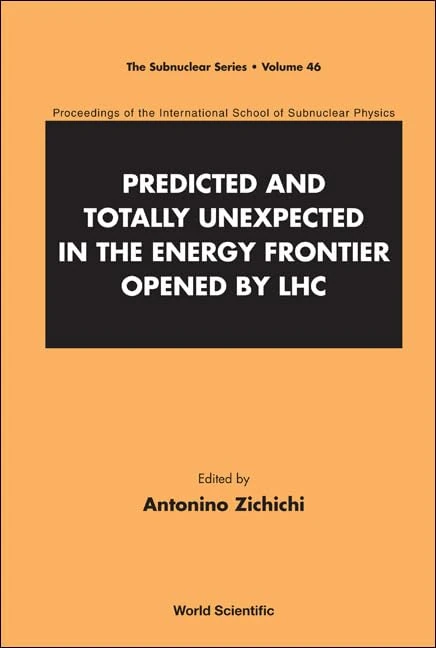 World Scientific LHC Energy Frontier Proceedings - Subnuclear Physics