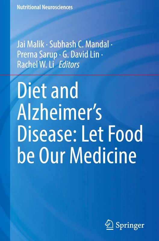 Springer - Diet and Alzheimer's Disease Book