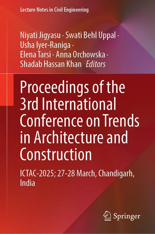Springer ICTAC-2025 Proceedings - Lecture Notes in Civil Engineering