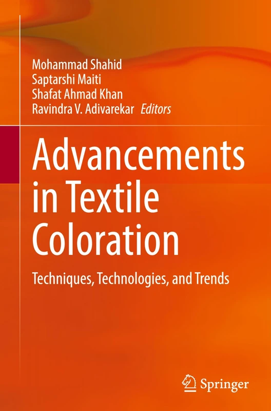 Springer Advancements in Textile Coloration Book