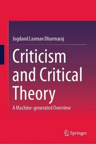 Criticism and Critical Theory: A Machine-generated Overview