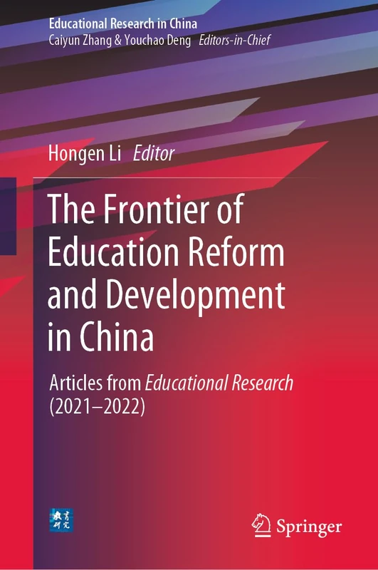 Springer - Education Reform and Development in China Book