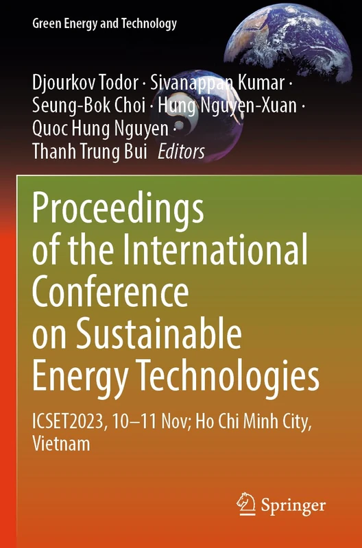 Springer ICSET2023 Proceedings - Sustainable Energy Tech