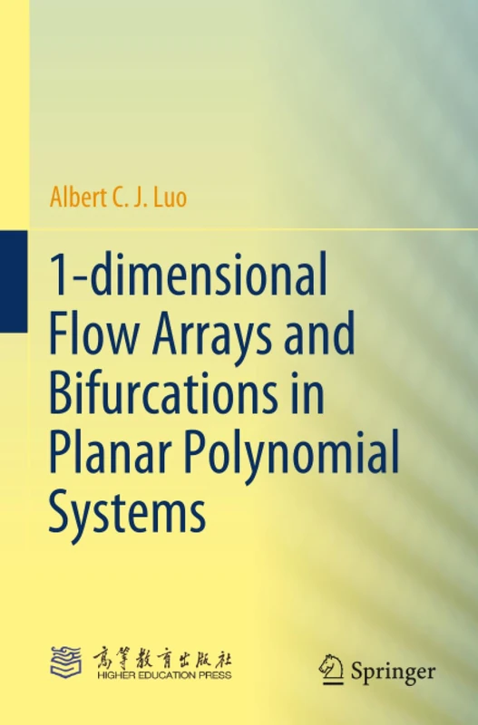 1-dimensional Flow Arrays and Bifurcations in Planar Polynomial Systems