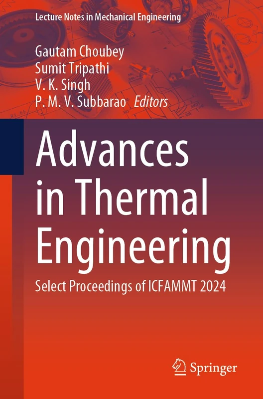 Springer Advances in Thermal Engineering - ICFAMMT 2024
