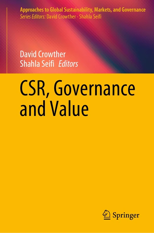 Springer - CSR, Governance and Value Book