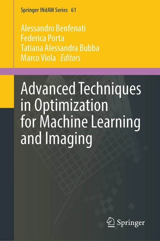 Advanced Techniques in Optimization for Machine Learning and Imaging: 61 (Springer INdAM Series, 61)