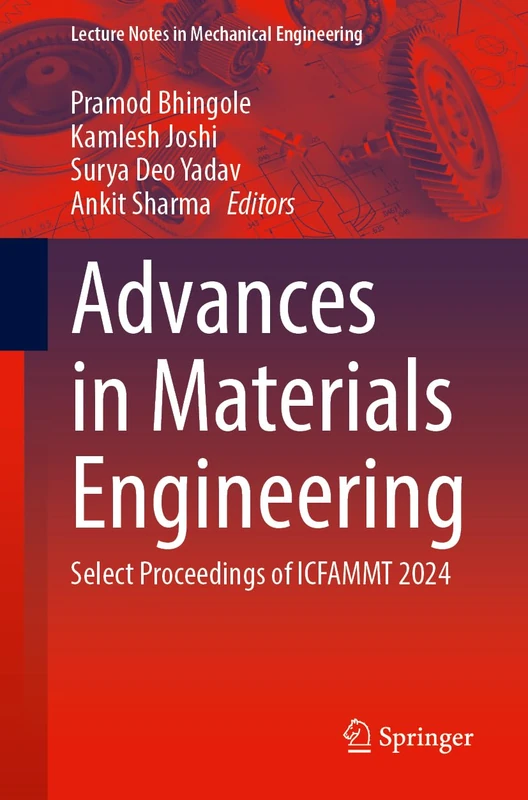 Springer Advances in Materials Engineering - ICFAMMT 2024