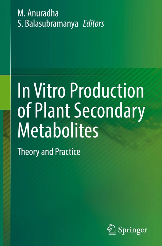 In Vitro Production of Plant Secondary Metabolites: Theory and Practice