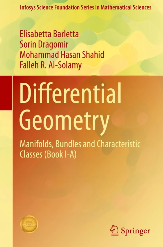 Differential Geometry: Manifolds, Bundles and Characteristic Classes (Book I-A) (Infosys Science Foundation Series) - Image 1